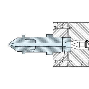 Plastik Enjeksiyon Nozzle (Memesi)  90-110 Ton Arası