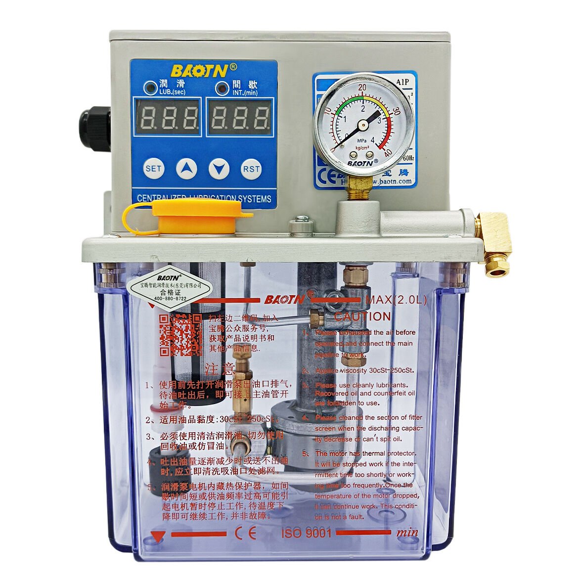 BAOTN-BT-A2P TIMERLI 220V 24 SIVI YAĞLAMA