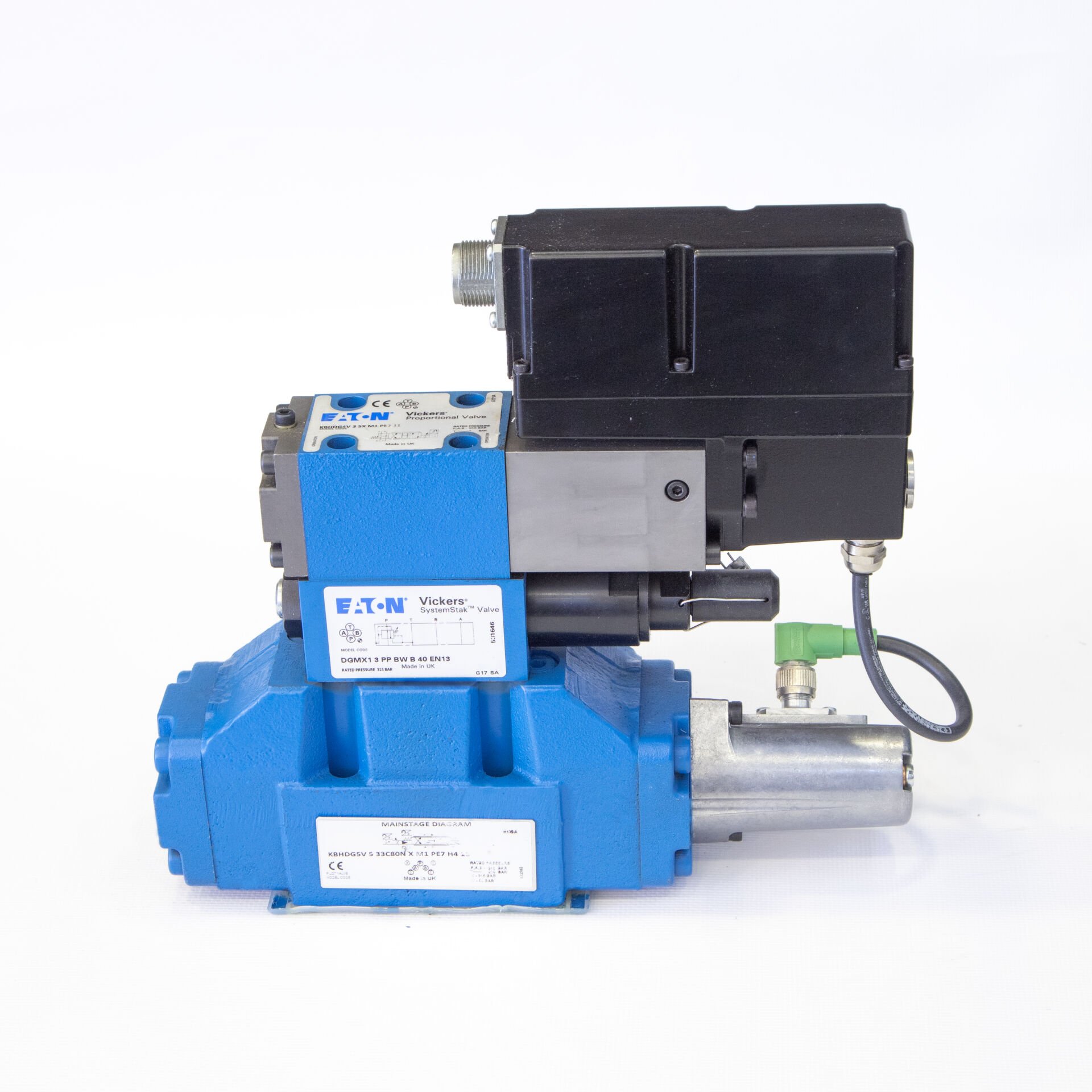 EATON VICKERS KBHDG5V-7-33C160N-X-M1-PC7-H4-12 Hidrolik Valf