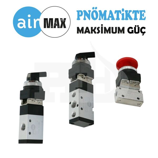 Mini Serisi Mekanik Kontrollü Pnömatik Valfler
