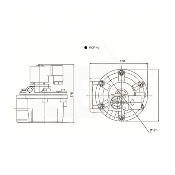 MCF SERİSİ PATLAÇ VALFLER