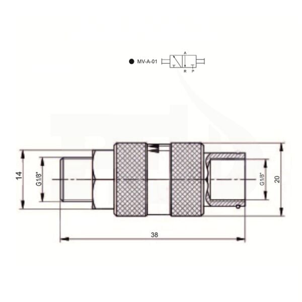 MV A Serisi Erkek Tip Slayt Valfler
